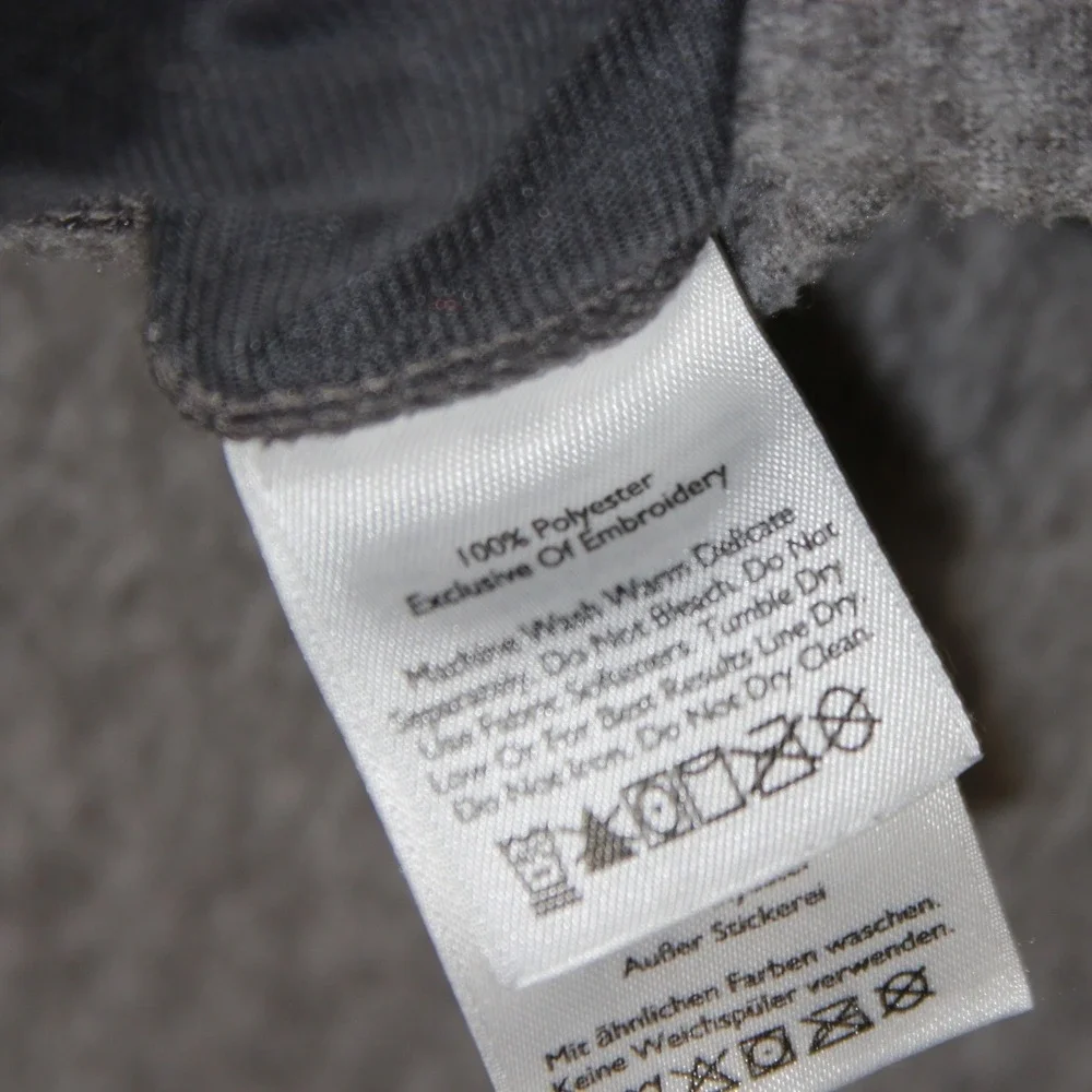 Eddie Bauer Snap Mock‎ Neck Pullover Mens L Gray Fleece Sweatshirt Pocket